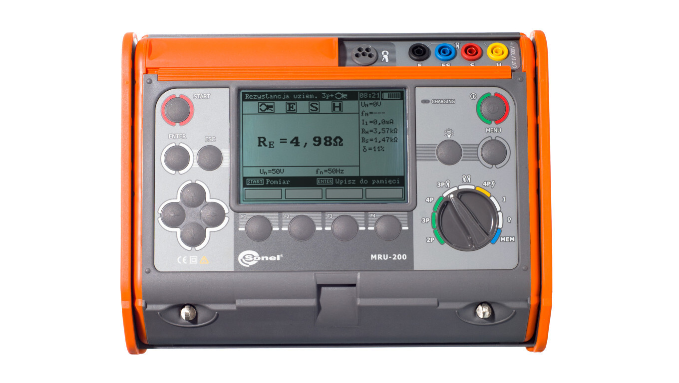 Earth resistance and ground resistivity meter MRU-200 WMPLMRU200 /T2UK