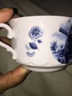 Delft Blaun Handdecorated Two Handled Dish Made In Holland — photo 3
