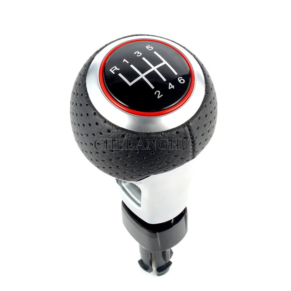 6 Speed Refit Remodel Gear Shift Knob For Audi TT TTS A3 S3 A4 S4 A5 S5 A6 S6 A7 - Image 3 of 4