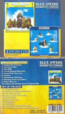 BLUE SWEDE-HOOKED ON A FEELING-2 LPS ON 1 CD