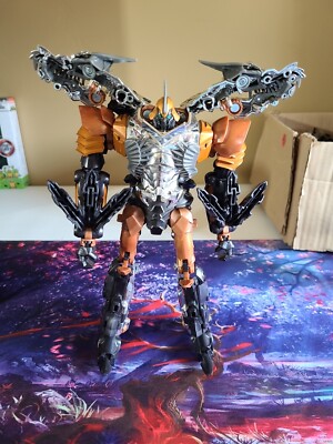 Hasbro Tomy Transformers Age Of Extinction AOE Leader Class Dinobot Grimlock