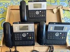 Alcatel Lucent 4029 Digital Phone FR Urban Grey Azerty Landline LOT 3 Used