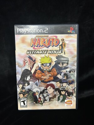 NARUTO: ULTIMATE NINJA/ PS2/ CIB/ TESTED WORKS 