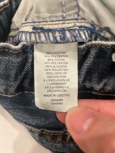 The Childrens Place Boys Size 5 Jeans Bootcut Elastic Adjustable Waist  - Picture 5 of 5