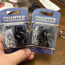 2 - 6 Packs Kayak Accessories Paddle Gear Nylon Eye Straps Charter Marine 92003