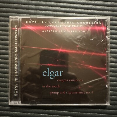 Yehudi Menuhin Royal Philharmonic - Elgar Enigma (Audio CD 2009) Brand New