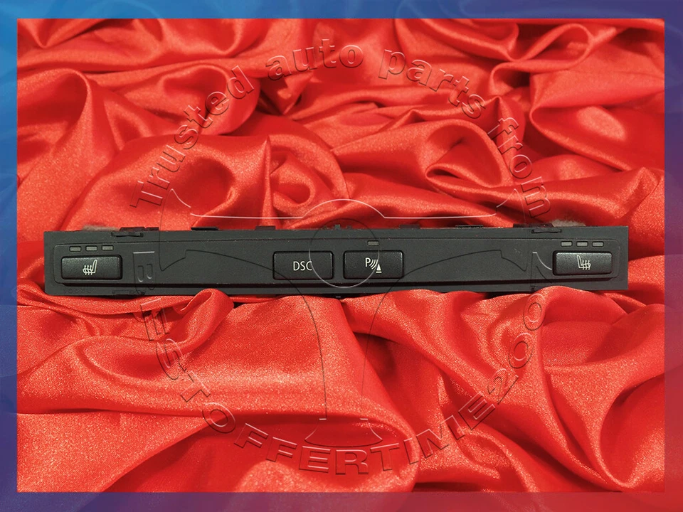 BMW E60 E61 SERIE 5 MÓDULO INTERRUPTOR CONSOLA CENTRAL DSC PDC CONTROL ASIENTO CALEFACCIÓN Foto 2 de 4