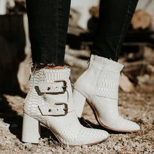 freebird white booties