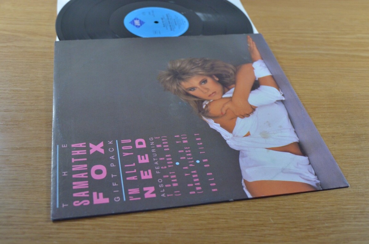 Samantha Fox ‎ The Samantha Fox Gift Pack LP Jive ‎ 12'' Maxi
