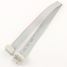 1Pcs 2.54mm Pitch 2x5Pin 10 Pin 10 Wire Extension IDC Flat Ribbon Cable L 30CM
