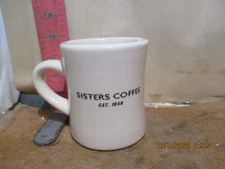 SISTERS COFFEE MUG - M WARE CHINA - ESTABLISHED 1989 