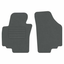 Velours Fußmatten für Seat Altea Bj. 2004 - 2009 NEU Automatten VORNE GRAU STD