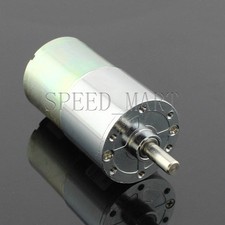 Reversible 37mm 24V DC 30 RPM Gear-Box Speed ...