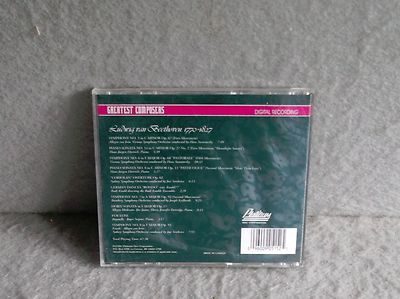 GREATEST COMPOSERS LUDWIG VAN BEETHOVEN Classical CD SYMPHONY NO 5