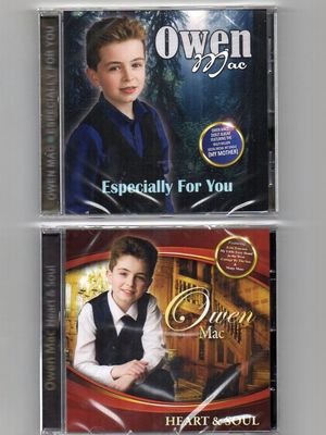 OWEN MAC 2CD Bundle CD1 Especially For You & CD2 Heart & Soul