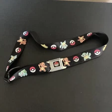 Buckle Up With Buckle-Down Seat Belt Pokemon Black 2013 Nintendo Pikachu