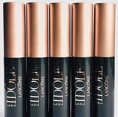 7 Lancome Idole Lash Lift Voluminzing Mascara .08oz Travel Glossy Black Bulk