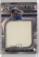 2021 Panini Spectra Monumental Memorabilia Albert Almora Jr #MM-AA 13l2