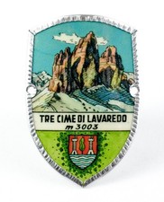 Stocknagel Stockschild Stockemblem - Tre Cime di Lavaredo / Drei Zinnen / Italie