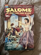 Sleaze gga historical Vintage Pb, Salome by Viereck &, Ace Book D-43, 1953, VG+