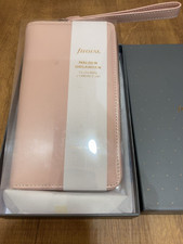 NEW Filofax Malden Compact Zip Pink Personal Size H210 W126 mm From JPN
