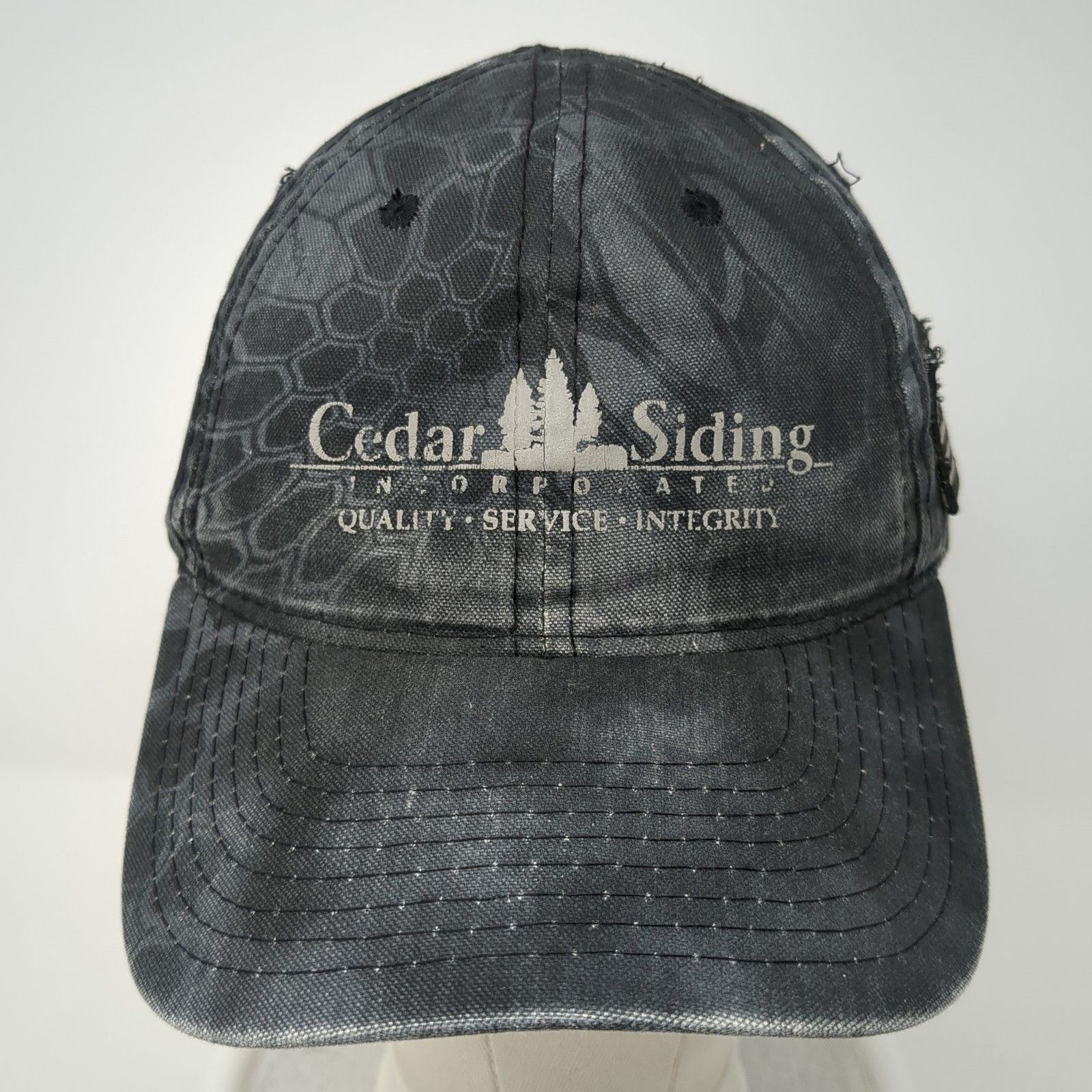 Cedar Siding Strapback Hat Multicolor One Size Ca… - image 2