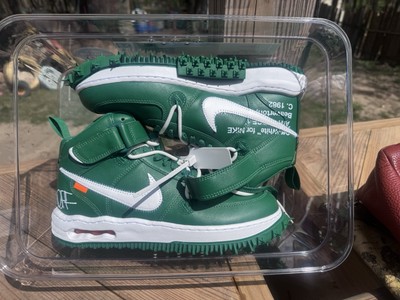Nike Off-White x Air Force 1 Mid SP Leather 'Pine Green' DR0500-300