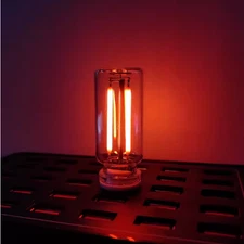 Touch Control Car USB LED Red Light Atmosphere Night Light Dimmable New