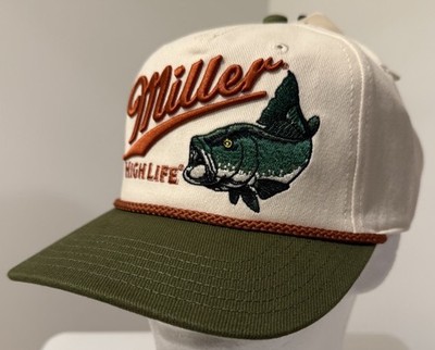 Miller High Life Trout Embroidered Snapback Script Hat