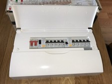 british general cudp16610 Insulated consumer unit new, dual RCD Populated 