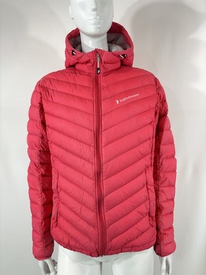 PEAK PERFORMANCE Frost Jacket Women's XL Microlight Down Filled Quilted Zip