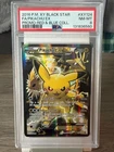 Pokemon Pikachu EX Red & Blue Coll. Black Star Full Art Promo XY124 PSA 8