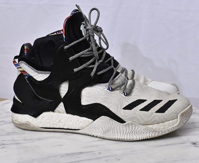 Adidas D Rose BY3475 Men's Basketball Sneakers Black History Month Sz 13