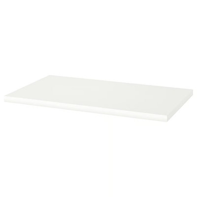 IKEA LINNMON Tischplatte weiß 100x60cm Schreibtisch Arbeitsplatte vorgebohrt Bürotisch