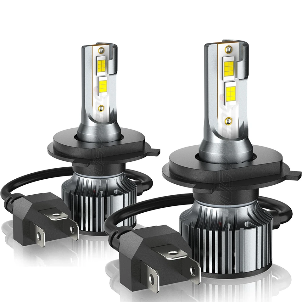 Fit Mitsubishi Montero 1988-1991 Pair 7 inch LED Headlights Round Hi/Lo Lamp - Image 2 of 4