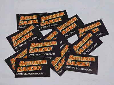 12 Evasive Action Card Battlestar Galactica Board Game 1978 Replacement