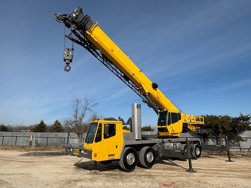 2014 Grove TMS700E 60 USt Crane Truck 164' Boom Lattice Jib Cummins M/T bidadoo