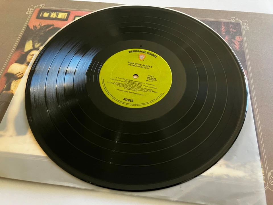 The Doobie Brothers Vinyl Record Toulouse Street LP Gatefold 1972 - Image 2 of 4