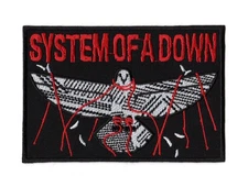 System Of A Down Patch | SoaD Overcome Bird Heavy Metal Band Logo