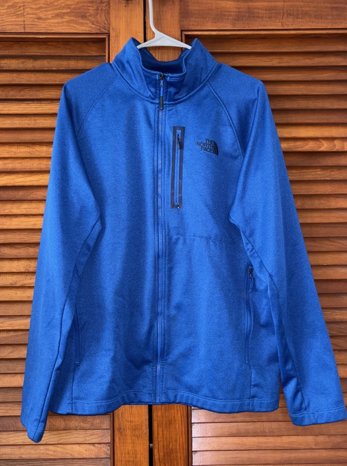 The North Face Jacket Blue Fleece Full Zip Hiking Trail Men's Size Large
Opens in a new window or ta