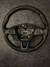 Ford Focus Titanium X Leather Steering Wheel Multifinction Mk3 Mk3.5 10-18
