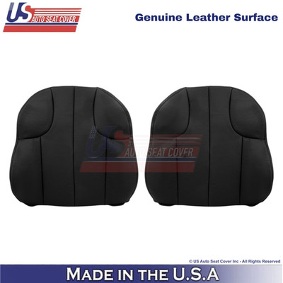 1999-2001 For Jeep Grand Cherokee Genuine Leather Front Top Seat Covers Agate