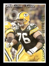 2004 Green Bay Packers Police #15 Chad Clifton NMMT or better BXCP03