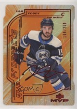 2020 Upper Deck MVP 20th Anniversary Colors & Contours Gold /250 Liam Foudy c6q