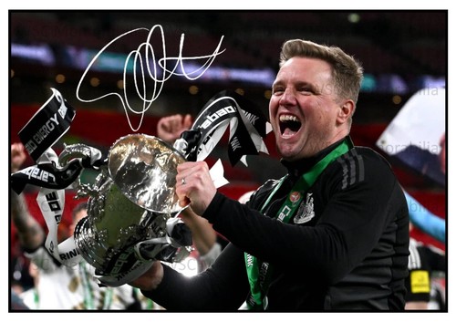 11404. Eddie Howe Signed Pictures (A4 Prints) Newcastle Bournemouth Burnley etc.