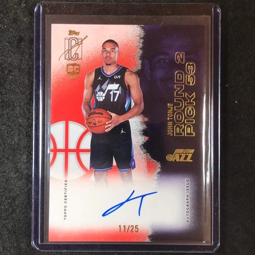 2025 Topps Signature John Tonje Base (RAW)