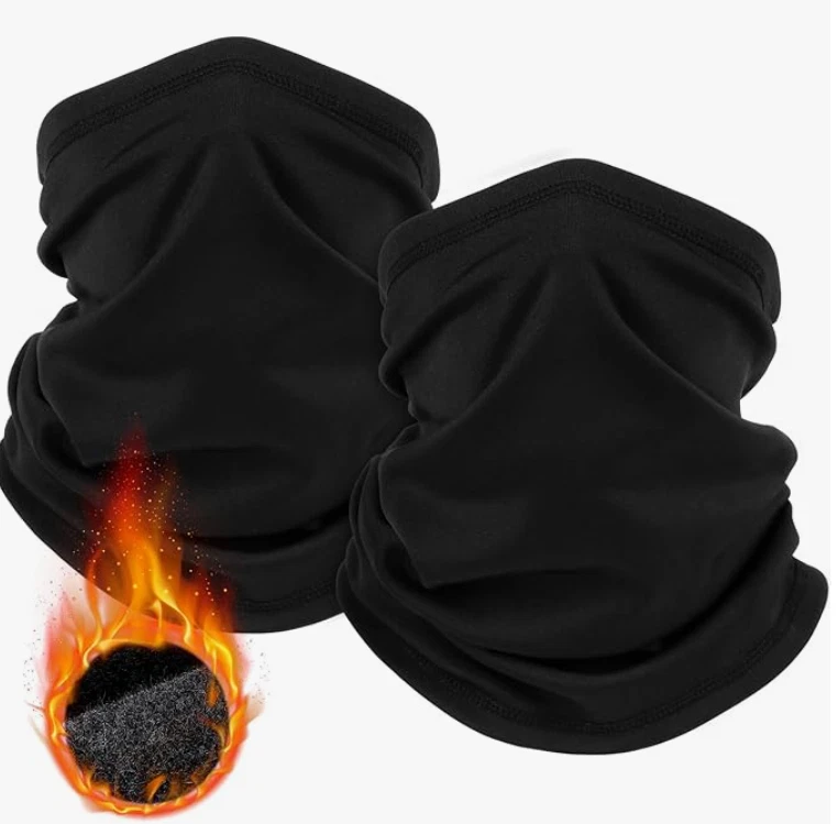 2 Pack Winter Neck Gaiter Warmer Fleece Face Mask for Men & Women
Opens in a new window or tab