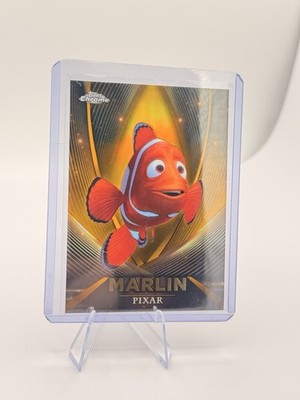 Topps Chrome Pixar Gold Marlin from Finding Nemo 2025 PG-3