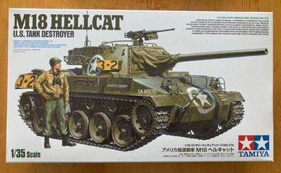 Tamiya 35376 US M18 Hellcat Tank Destroyer 1/35 Scale