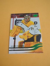Juuse Saros 25-26 Upper Deck Holiday Green Card Nashville Predators 
